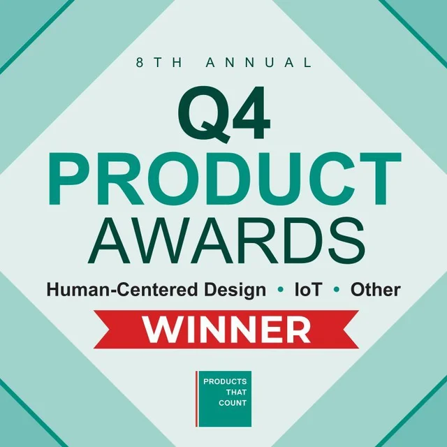 Products That Count, 8th Annual Q4 Product Awards, Winner badge